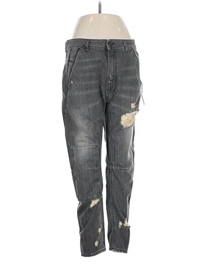 Pre-owned Diesel Black Gold Jeans In Gray