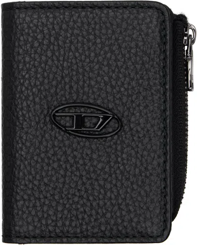 Diesel Black Hissu Evo L Card Holder In T8013