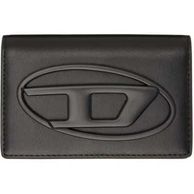 Diesel Black Holi-d Iv Card Holder In T8013