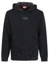Diesel Hooded Sweatshirt Kangaroo Pockets
