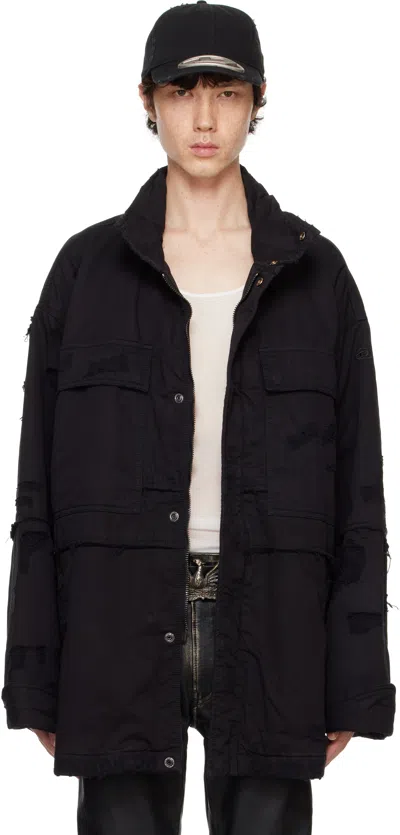 Diesel Black J-oise Jacket In 9xxa
