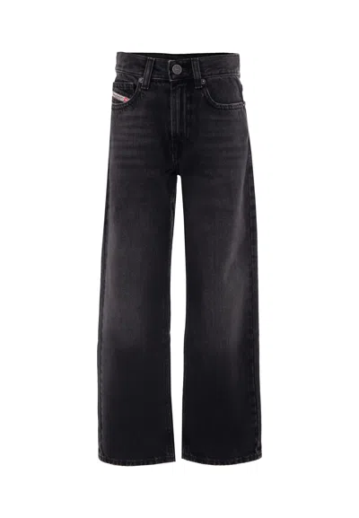 DIESEL BLACK JEANS FOR BOY WITH LOGO