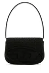 Diesel Women Black Leather 1dr Shoulder Bag