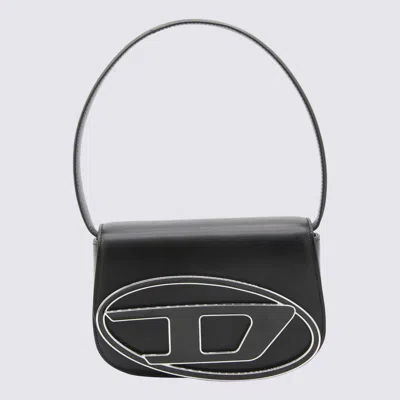 Diesel Black Leather 1dr Shoulder Bag