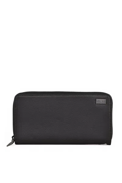 Diesel Black Leather Wallet