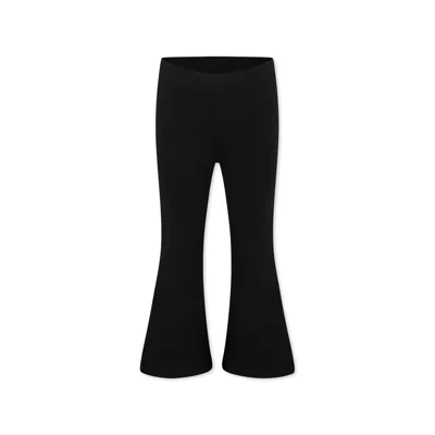 Diesel Kids' Black Leggings For Girl