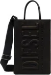 Diesel Black 'les Shoppers M X' Tote In T8013