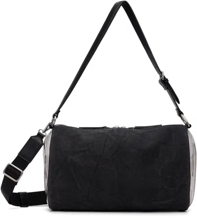 Diesel Black Load-d-shoulder Transparent Oval D Bag