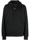 Diesel Relaxed Fit Hoodie With Classic Hood And Kangaroo Pocket In Black