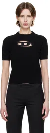 Diesel Black M-argarin-ss Sweater In 9xxa