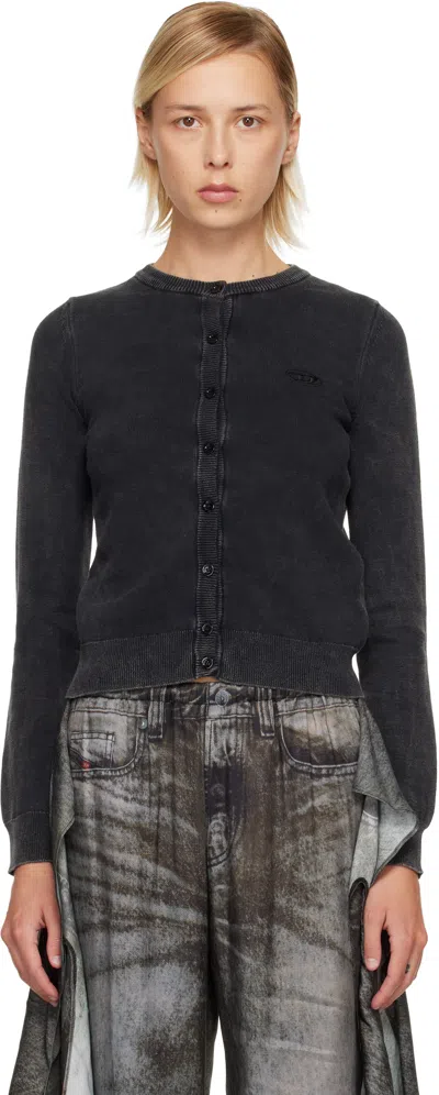 Diesel Black M-bethanie Cardigan