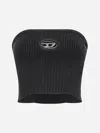 Diesel M-clarksvillex-c Band Top In Black