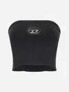 Diesel M-clarksvillex-c Band Top In Black