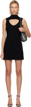 Diesel M-oloni Cut-out Mini Dress In Black