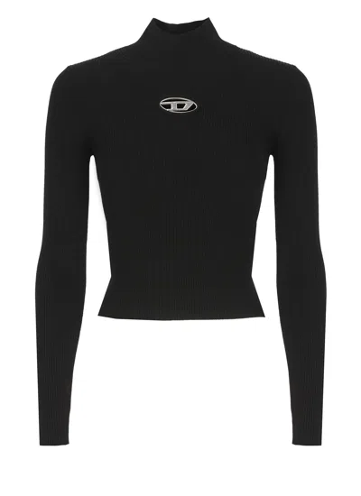 DIESEL M-VALARI-TN LOGO PLAQUE JUMPER