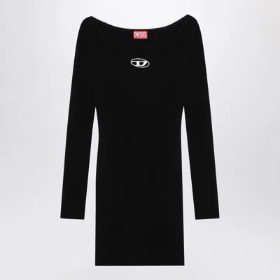DIESEL DIESEL  BLACK M-VERA MINI DRESS