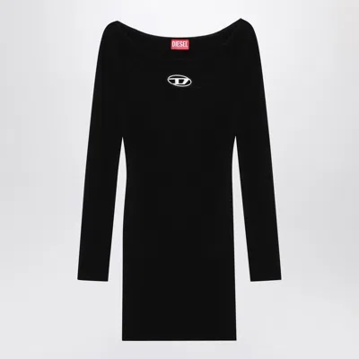 DIESEL BLACK M-VERA MINI DRESS