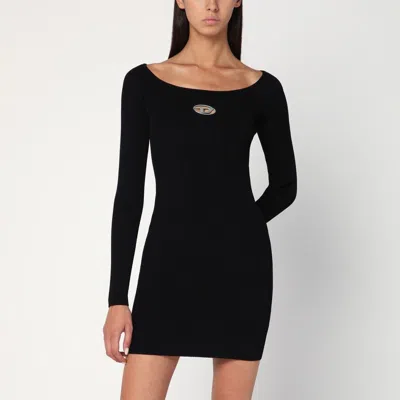 DIESEL BLACK M-VERA MINI DRESS