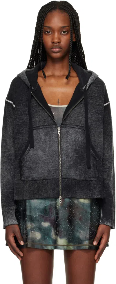 Diesel Black M-hermine Hoodie