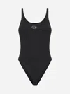 Diesel Black Microfibre Megan-utlt Bodysuit