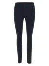 Diesel Stretchy Black Trousers With Detailing In Blue