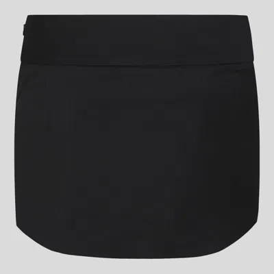 DIESEL DIESEL BLACK MINI SKIRT
