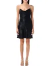 Diesel D-minty Mini Dress In Black