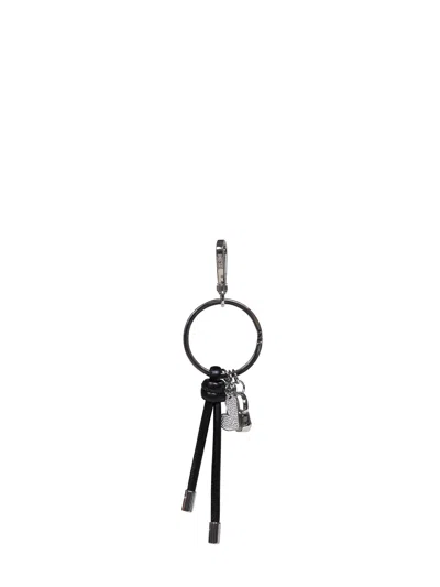 Diesel Black Multi Iii Charm Keychain