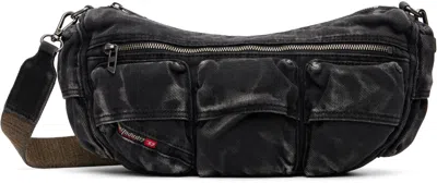 Diesel Black Multi-pkts X Shoulder Bag