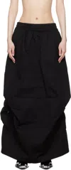 Diesel Black O-riana-p2 Maxi Skirt In 9xx