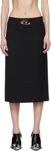 Diesel A-line Midi Skirt In 9xxa