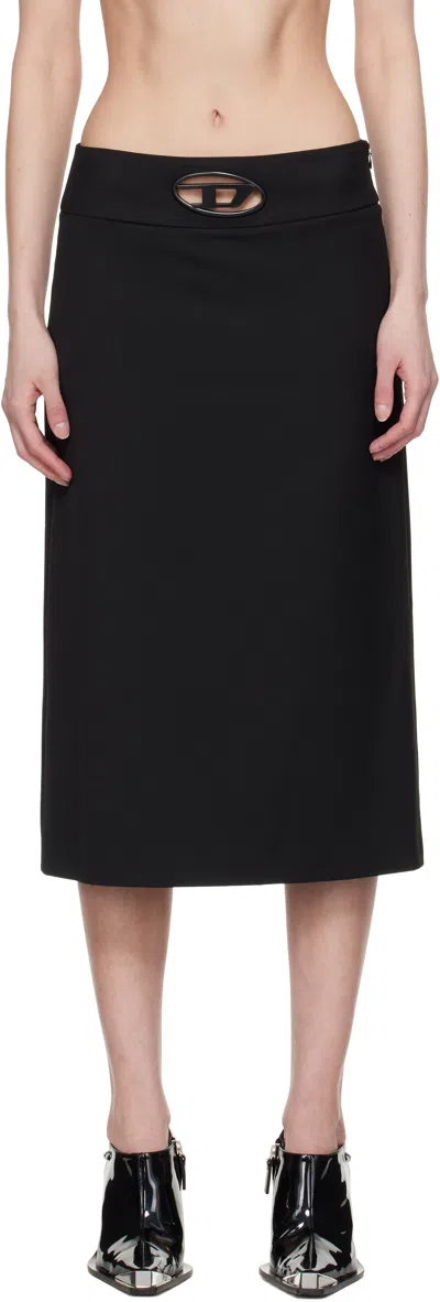DIESEL BLACK O-SEUS MIDI SKIRT