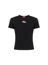Diesel Black Organic Jersey T-uncutie-long-od-q1 Slim T-shirt