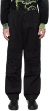 Diesel Black P-beeck Cargo Pants In 9xx