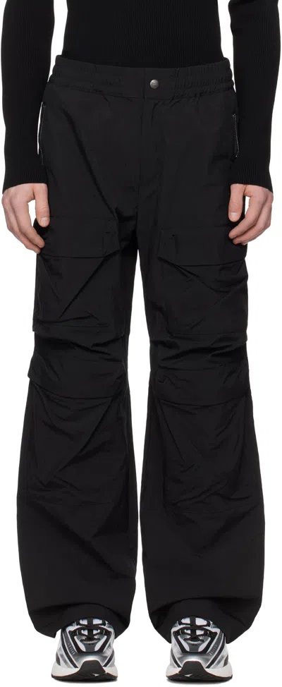 Diesel Black P-danzel Cargo Pants In 9xx