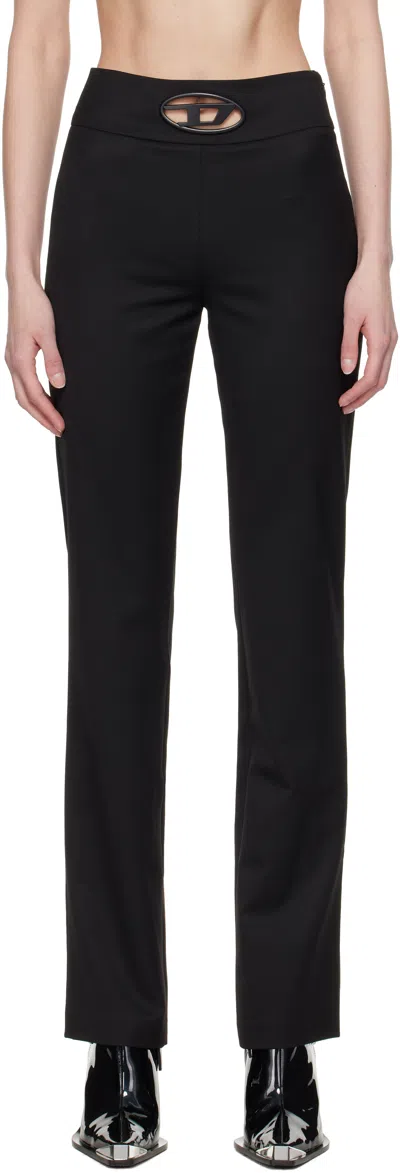 DIESEL BLACK P-ERSY TROUSERS