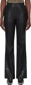 Diesel Black Polyester Blend P-lumys Pant In Black