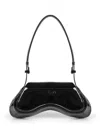 Diesel Play-crossbody Bag In Glossy Pu In Black