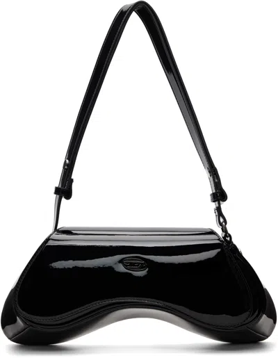 Diesel Black Play Crossbody Bag
