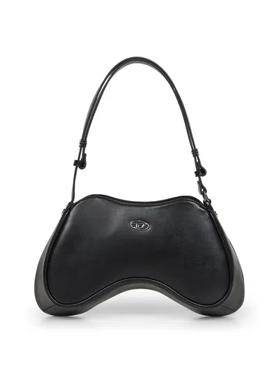 Diesel Black Play Shoulder Bag