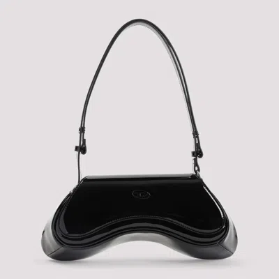 Diesel Black Play Shoulder Bag