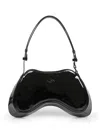 Diesel Play Synthetic Shoulder Bag In Black