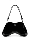 Diesel Play-crossbody Bag In Semi Gloss Leather In Black