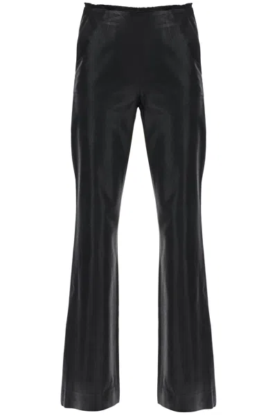 Diesel Black Polyester Blend P-lumys Pant In Burgundy