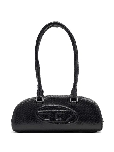 Diesel Black Polyurethane Handbag