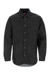 Diesel Unisex Jersey Dévoré Shirt In Black