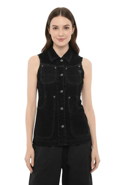 Diesel Black Regular Solid Shirt In Purple