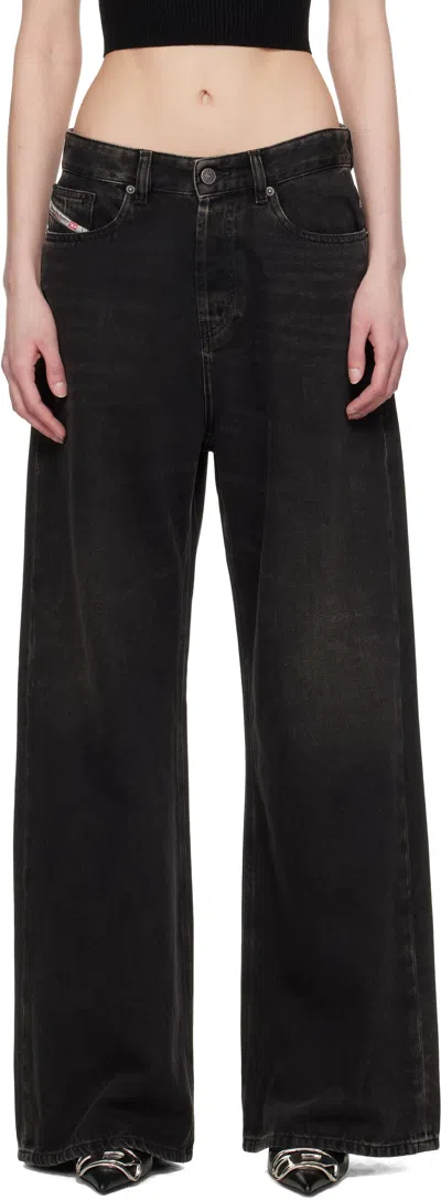 Diesel Black Relaxed 1996 D-sire 09j96 Jeans In 02