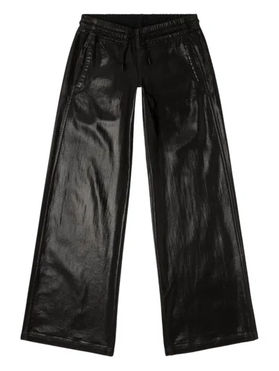 Diesel Black Relaxed Mid Rise Jeans