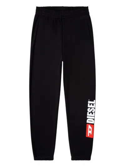 Diesel Black Relaxed Sweatpant